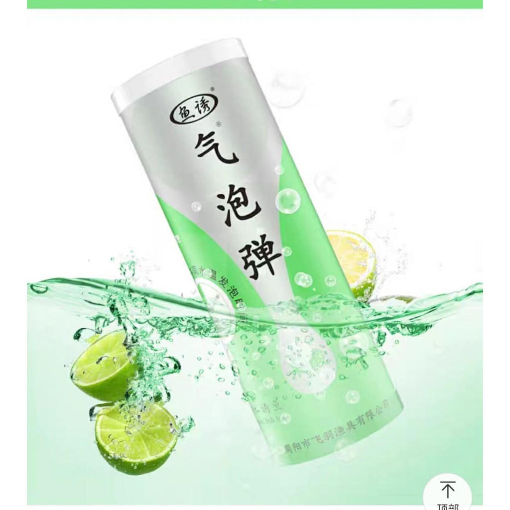 viên sủi thu hút cá hộp 3 viên