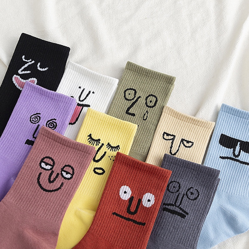 Vớ Mắt Cá Chân cotton Mềm Với Họa Tiết elmo Vui Nhộn