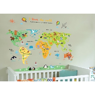 Decal dán tường trang trí phòng cho bé