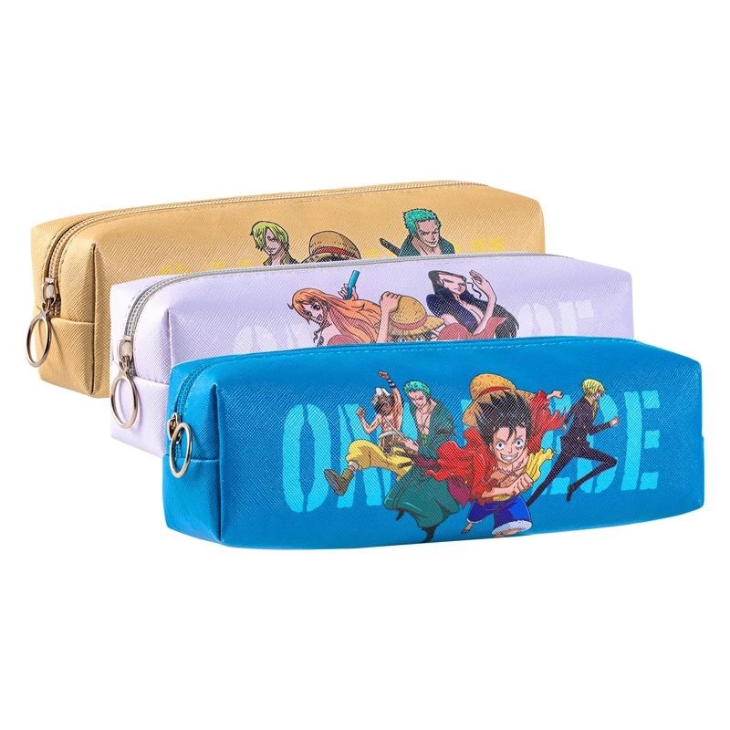 Túi đựng bút DELI H913 hình One Piece, size: 210x60x60mm - KhuBa Shop