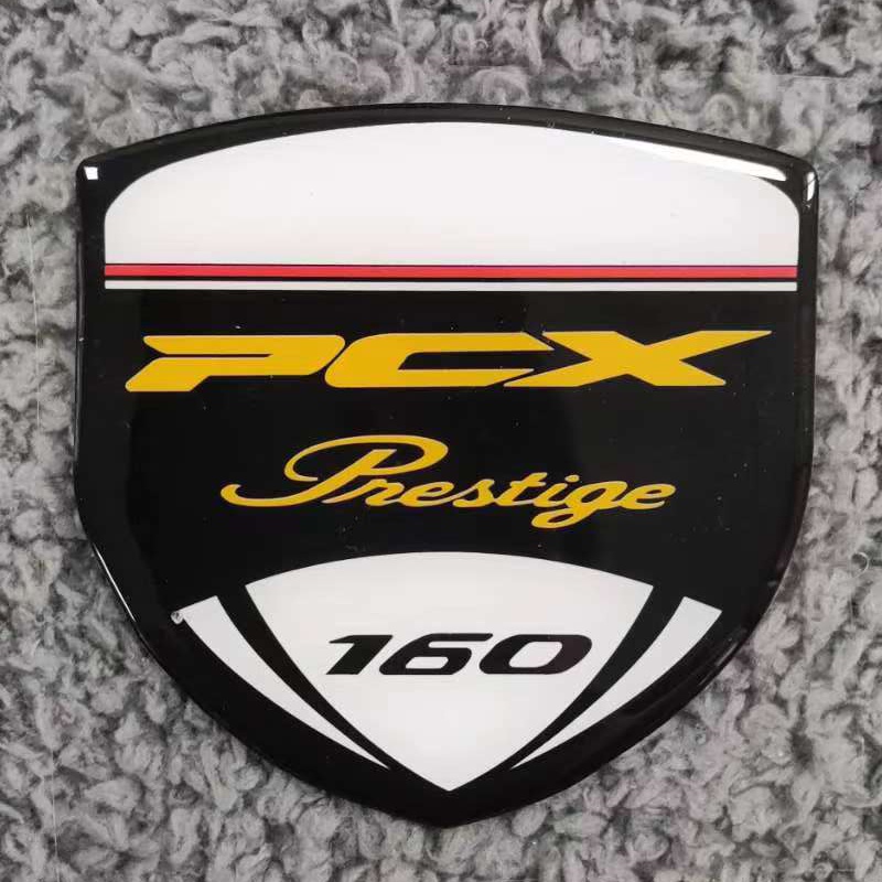 Honda PCX 150 160 Biểu tượng 3D Epoxy Resin Sticker cho Logo Cánh xe máy