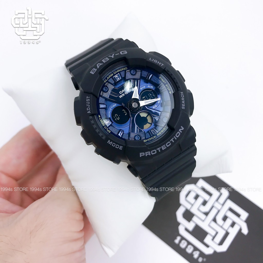Đồng hồ nữ Casio Baby-G BA-130 / BA-130-1A2 chống va đập, chống nước 200m, size 43.3mm, hàng chính hãng