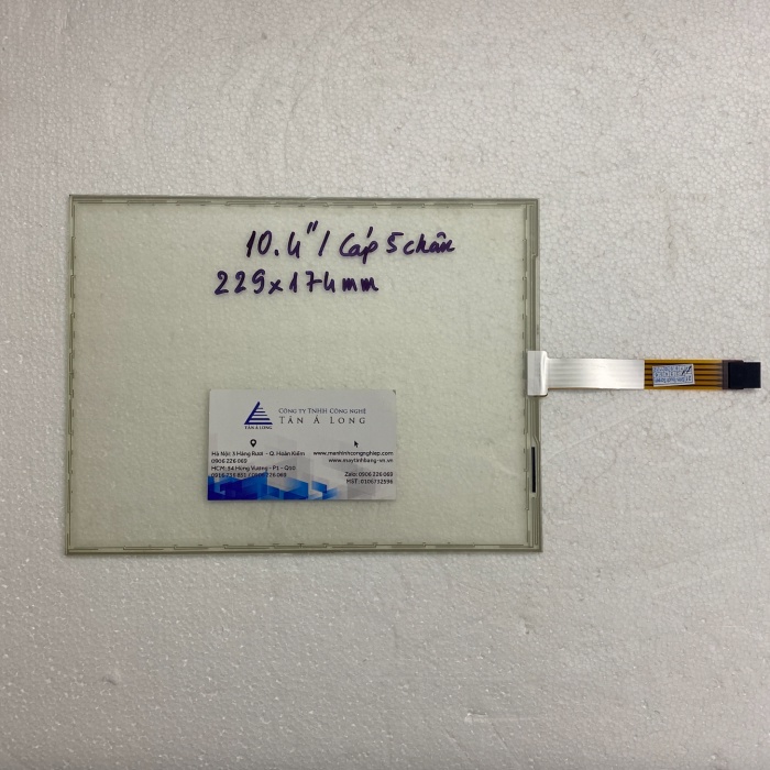 Tấm cảm ứng công nghiệp 10.4 inch/ cáp 5 chân 229x174mm | BigBuy360 - bigbuy360.vn
