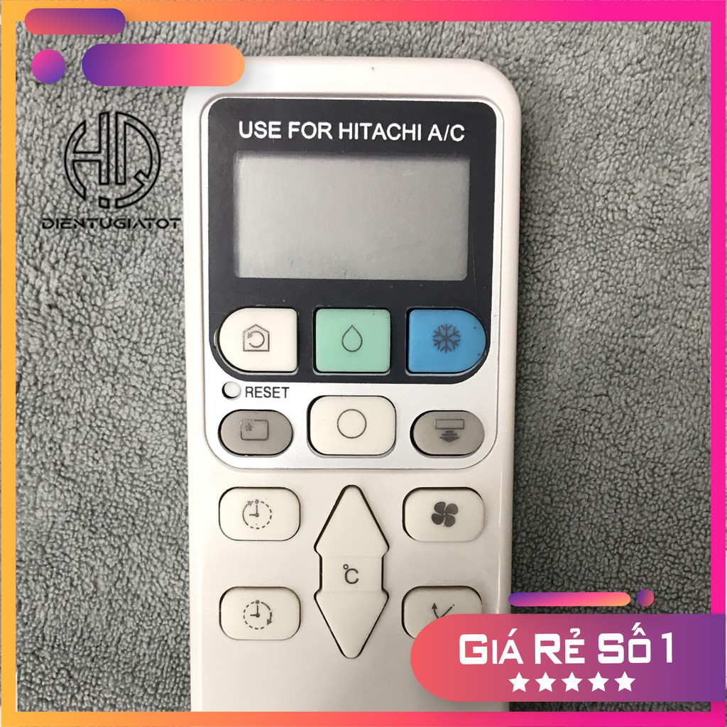 [GIÁ GỐC] - BH 3 THÁNG - Remote điều khiển máy lạnh HITACHI RAR-3V2 bầu