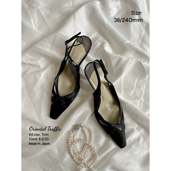 Giày cao gót vintage-/ size 240mm/38