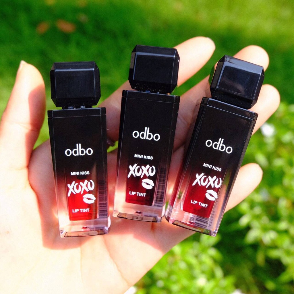 Odbo Mini Kiss XOXO Lip Tint 7ml OD563 Son Tint dạng nước Thái lan Lâu trôi mềm môi