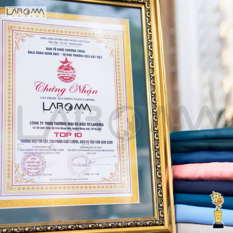 Áo chống nắng nam Laroma