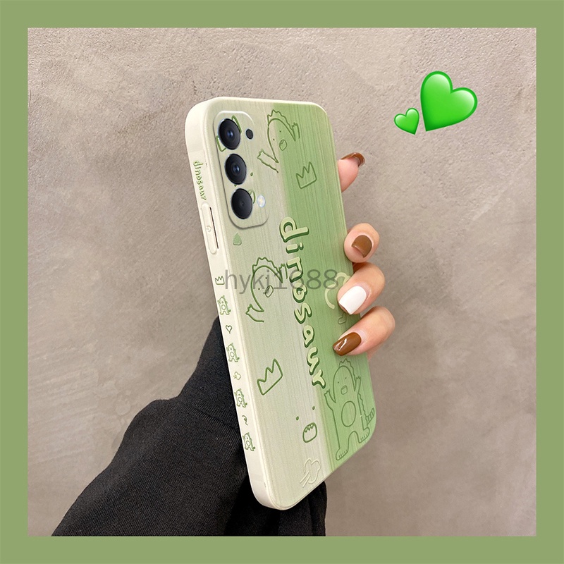 Ốp lưng OPPO Reno4 Ốp Lưng Điện Thoại silicone tpu Mềm Chống Rơi In Hình Tranh Sơn Dầu Cho OPPO Reno 4 Reno4