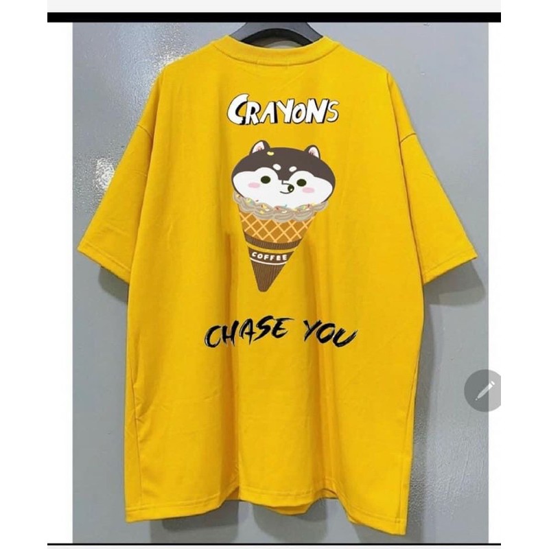 áo thun unisex tay lỡ form rộng