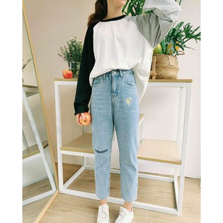 SET (có tách lẻ): CHUN TOP + DAISY JEANS