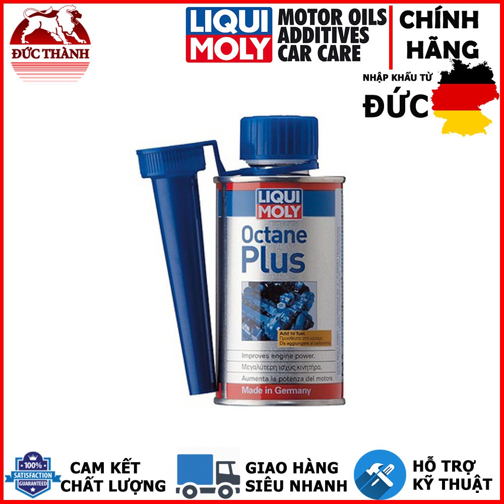 Bộ sản phẩm súc động cơ và tăng chỉ số octan ( Súc rửa động cơ Liqui Moly Motorbike Engine Flush 1657 250ml &amp; Phụ gia)