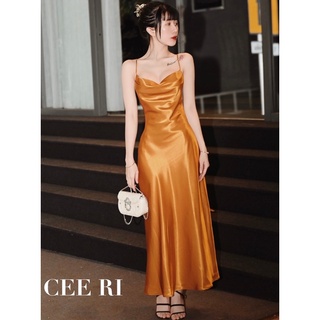Váy lụa basic thời thượng ( Ảnh thật - Chính chủ CEE RI )