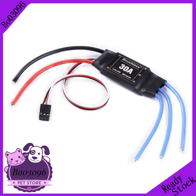 XXD 30A 2-4S ESC Brushless Motor Speed Controller RC BEC ESC T-rex 450 V2 Helicopter Boat for FPV F450 Mini Quadcopter Drone