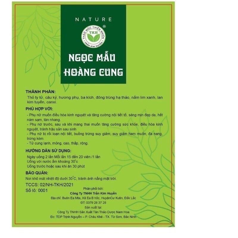 NGỌC MẪU HOÀNG CUNG TKH