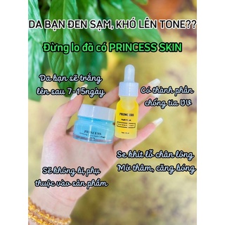 Combo dưỡng trắng da Princess