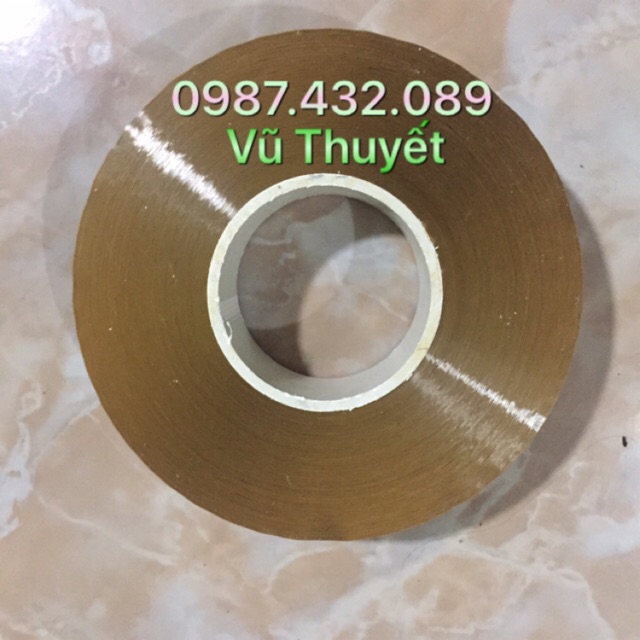 Băng dính trong - đục size 1kg/cuộn (lõi nhựa)