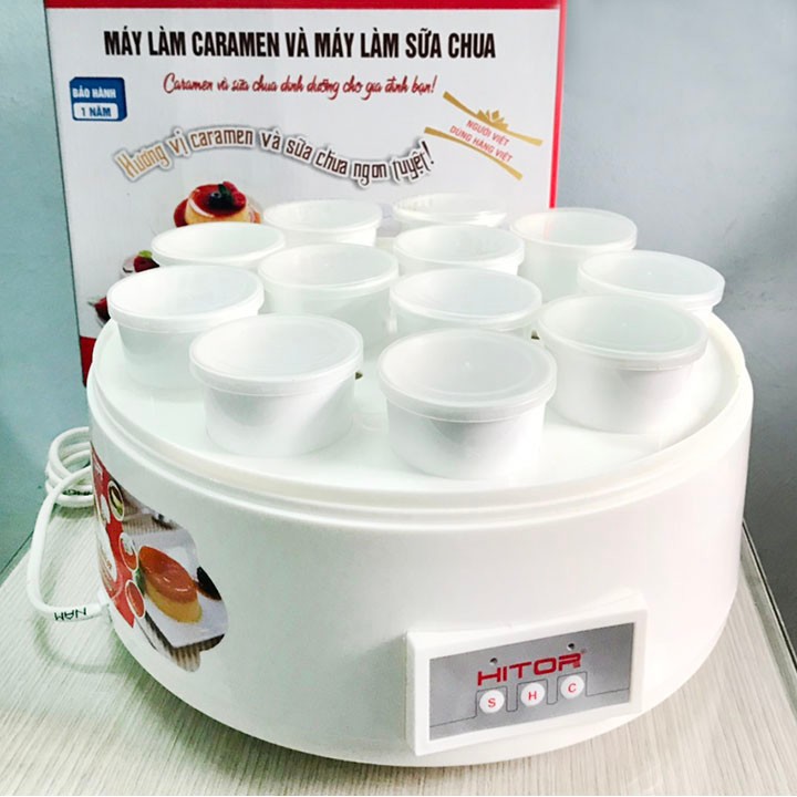 Máy Làm Bánh Flan - Caramen Hitops- CỐC SỨ AN TOÀN BÁNH THƠM NGON