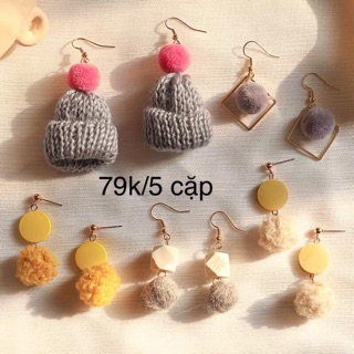 Khuyên tai 79k/ 5 cặp