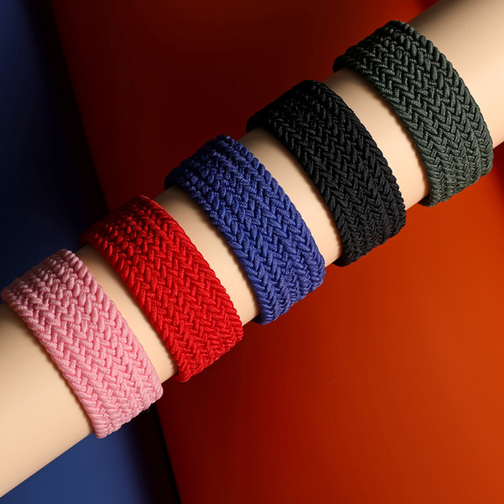 CHINK Smart Watch Solo Loop Bracelet Nylon Band Strap Universal Elastic 20mm/22mm Soft Braided