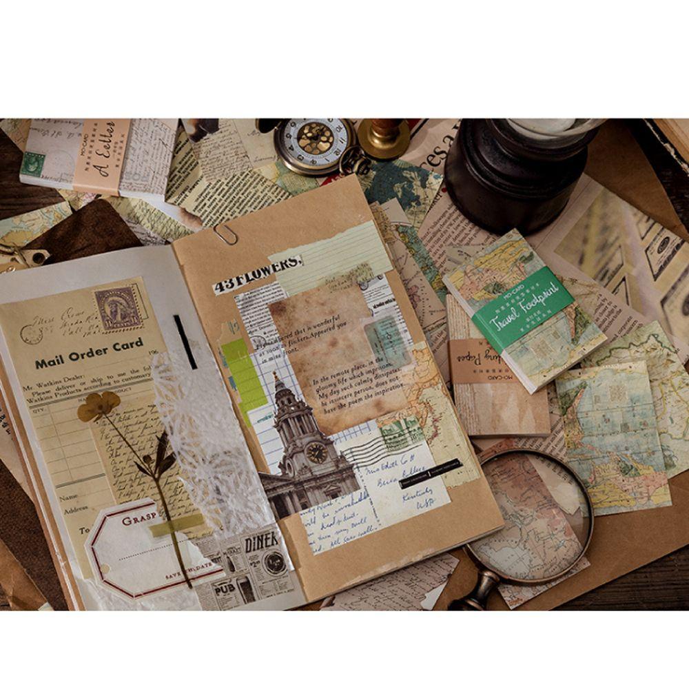 AUGUSTINA Sổ Tay DIY Phong Cách Cổ Điển Sáng Tạo