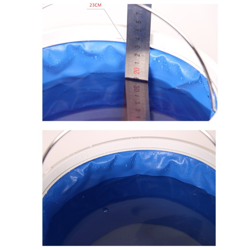 Xô đựng nước gấp gọn,rửa xe, phượt, câu cá, nước cắm trại dã ngoại | BigBuy360 - bigbuy360.vn