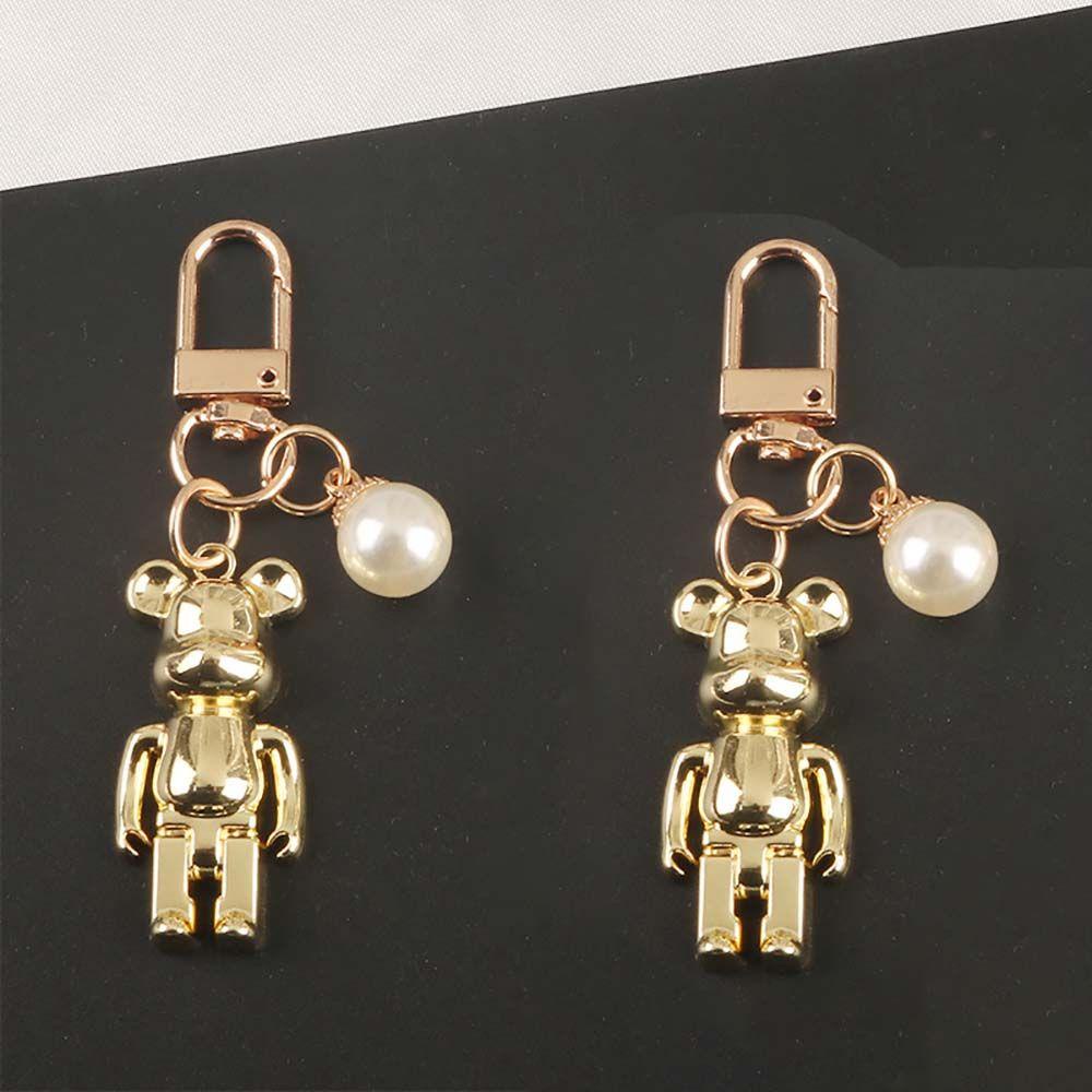 LANFY Móc Khóa Hình Gấu Bằng Acrylic Dễ Thương