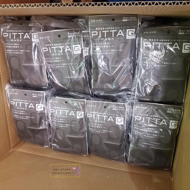 [Auth] Khẩu trang Pitta Mask hàng nội địa Nhật
