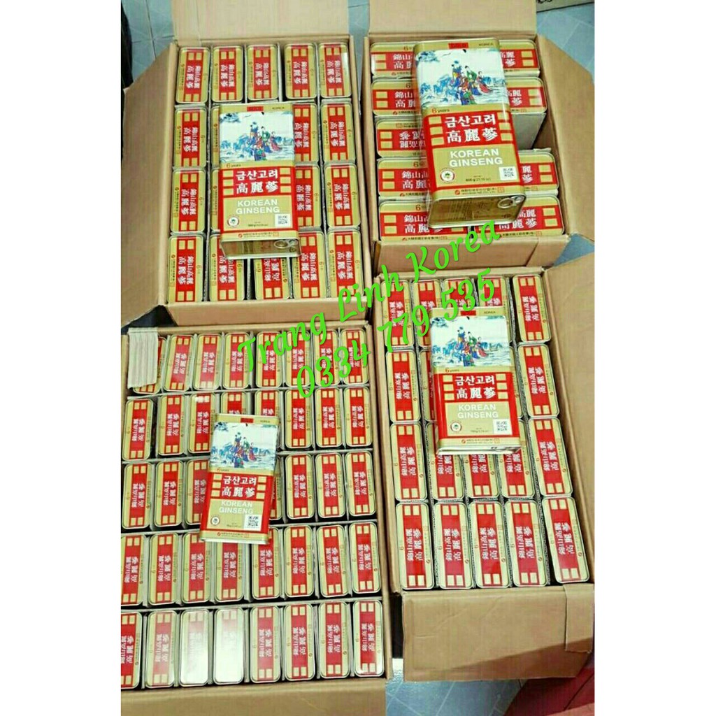 Hồng sâm củ khô hộp sắt Bio chính hãng - Nhân sâm khô hàn quốc - tranglinhkorea | BigBuy360 - bigbuy360.vn