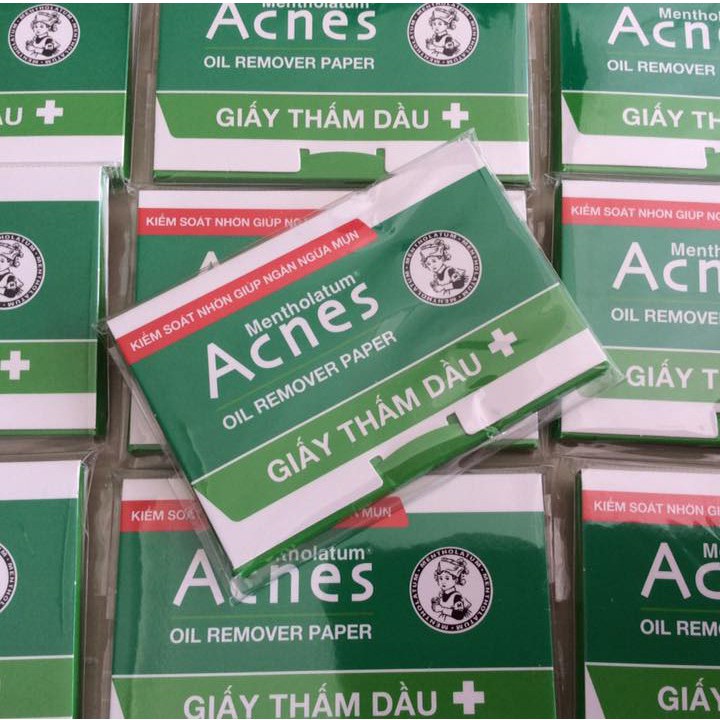 Giấy Thấm Dầu Acnes – Acnes Oil Remover Paper 50 tờ | BigBuy360 - bigbuy360.vn