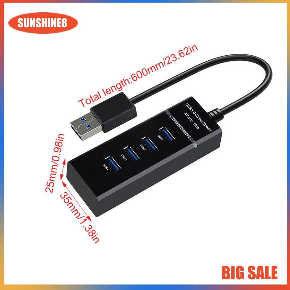 Bộ Chia 4 Cổng Usb 3.0 Cho Máy Tính