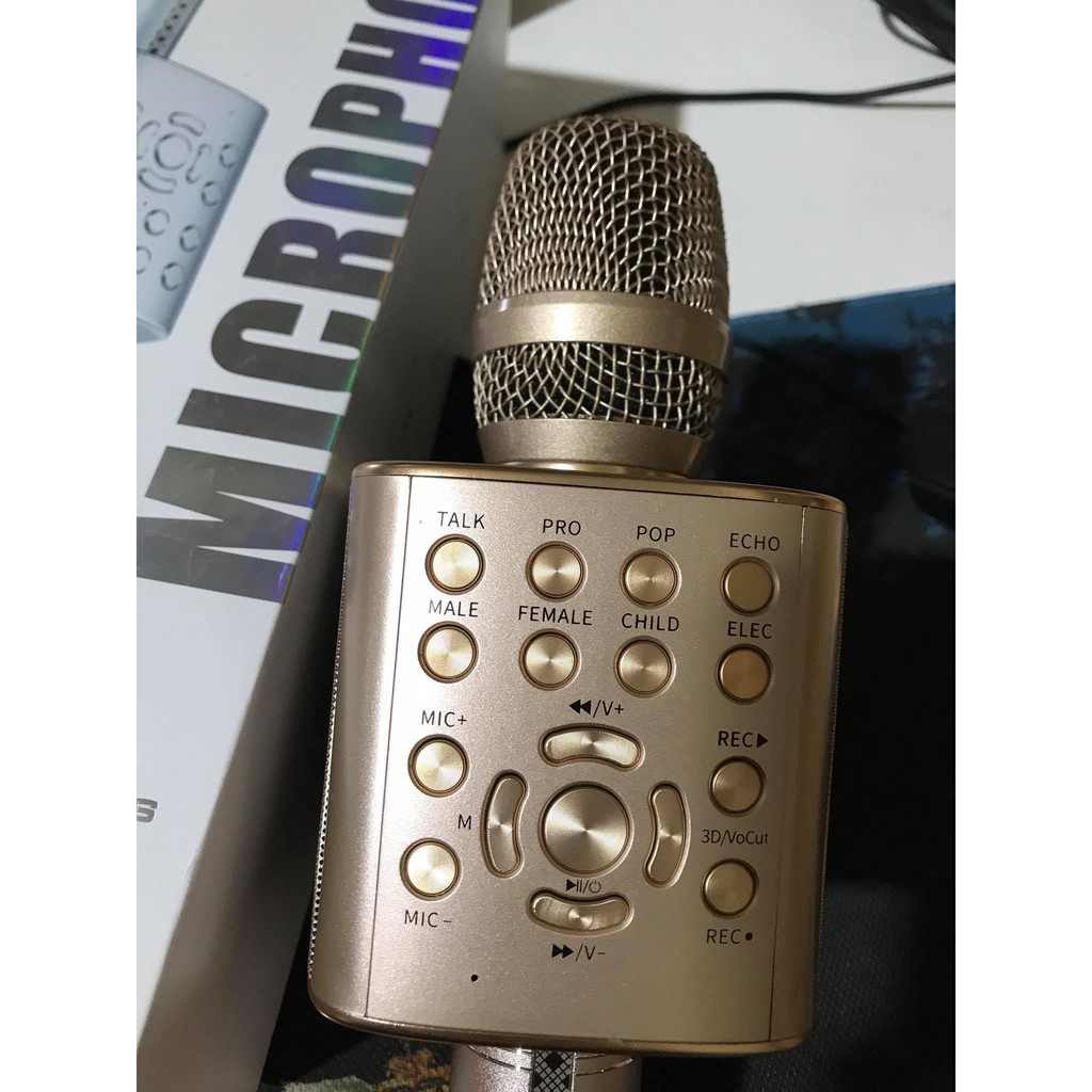 [Mã ELHACE giảm 4% đơn 300K] Micro Karaoke Bluetooth cầm tay GrownTech YS-97 cao cấp