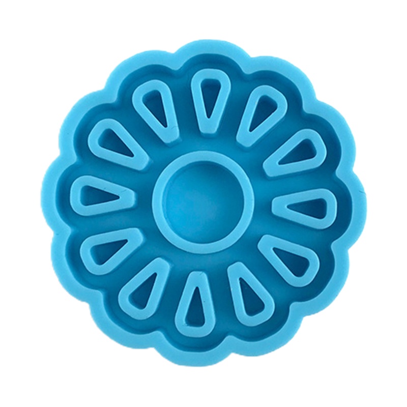 Khuôn Silicone Làm Mặt Vòng cổ Hình Hoa Cúc Độc Đáo