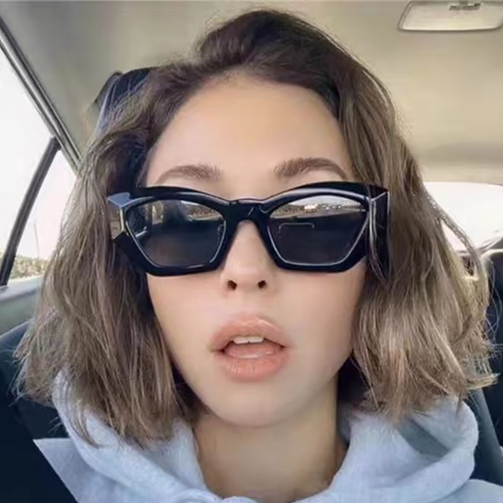 Kính Mát Gọng Mắt Mèo Phong Cách Hàn Quốc