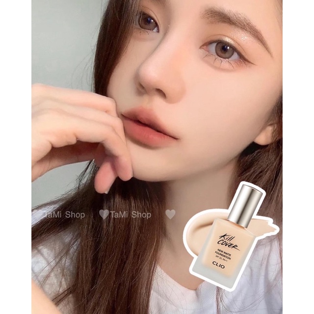 Kem nền Clio Kill Cover New Matte Foundation che phủ tốt kiềm dầu