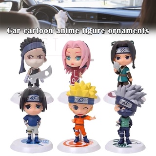 Set 6 mô hình nhân vật phim hoạt hình naruto