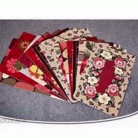 Thảm Lau Chân 3D [ SIÊU HOT ] Thảm lau chân 40x60cm HÀNG DÀY DẶN KHÂU VIỀN