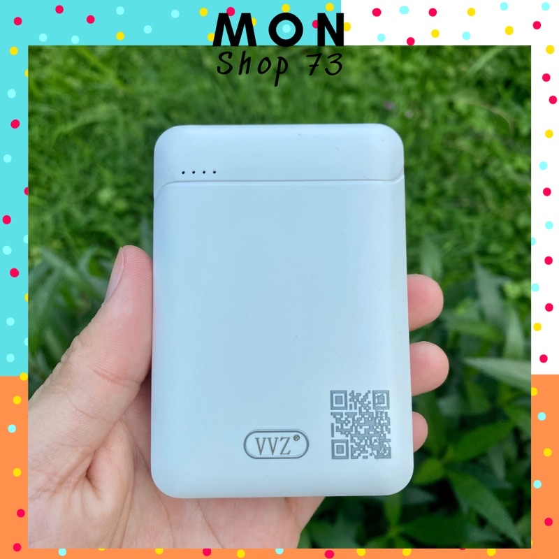 Sạc dự phòng 10000mah VVZ VY6 2 cổng sạc nhanh