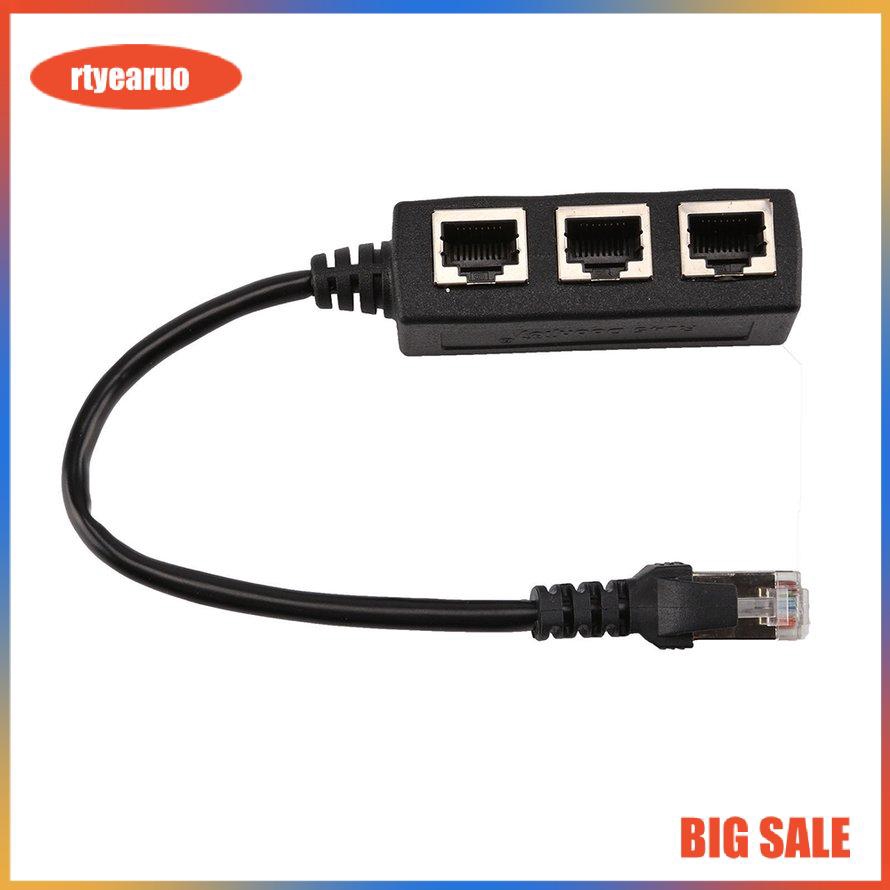 Bộ Chia Cổng Mạng Ethernet LAN 1 Sang 3 RJ45 Chuyên Nghiệp