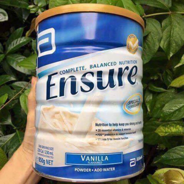 Sữa Ensure úc -850g