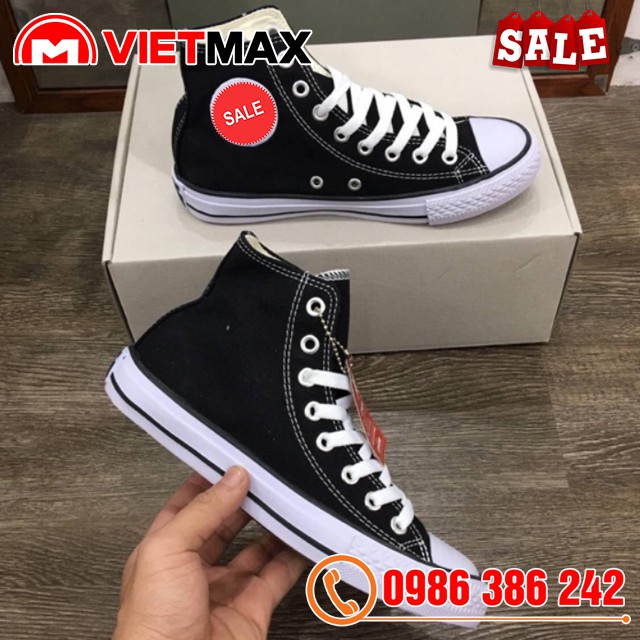 Giày Thể Thao CV Chuck 2 Đen Trắng Cổ Cao Nam Nữ | BigBuy360 - bigbuy360.vn