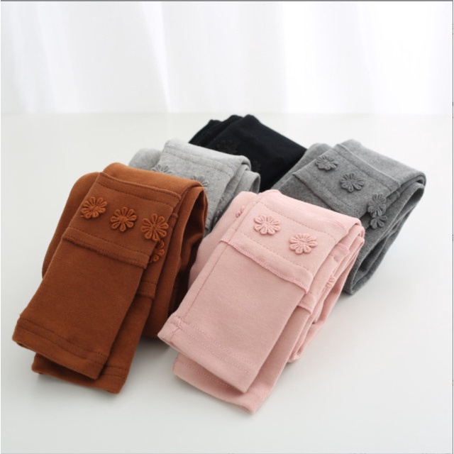 (Hàng Quảng Châu-Mới về) Quần legging cho bé gái chất cotton Hàng đẹp Loại 1 (MB.B10)