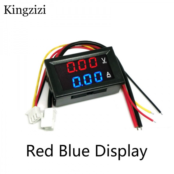 Đồng Hồ Đo Điện Áp DC0-100V 10A 50A 100a 2 Trong 1 DC4-30V