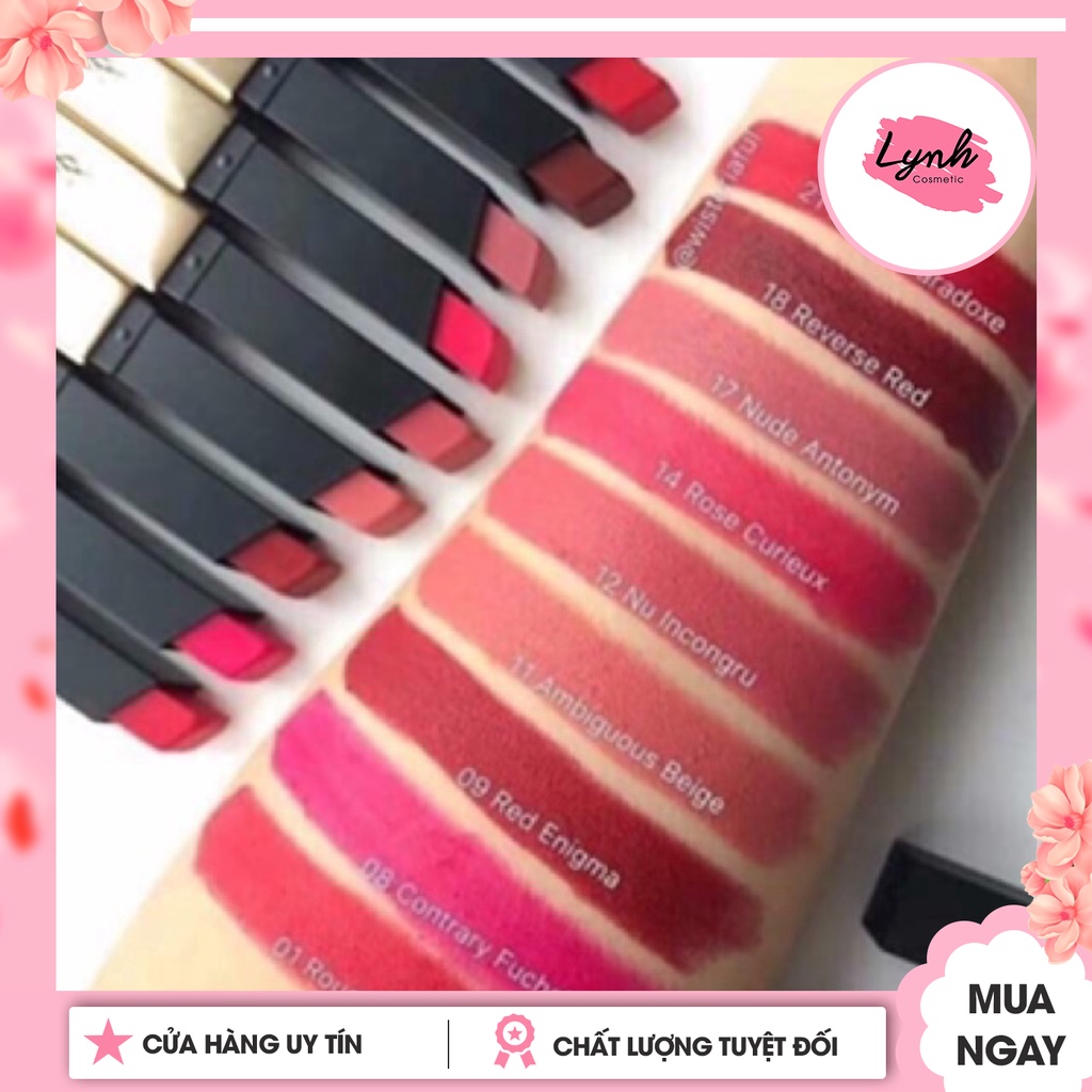 ✅ Son YSL Rouge Pur Couture The Slim. Màu 1.5.9.10.11.12.18.21