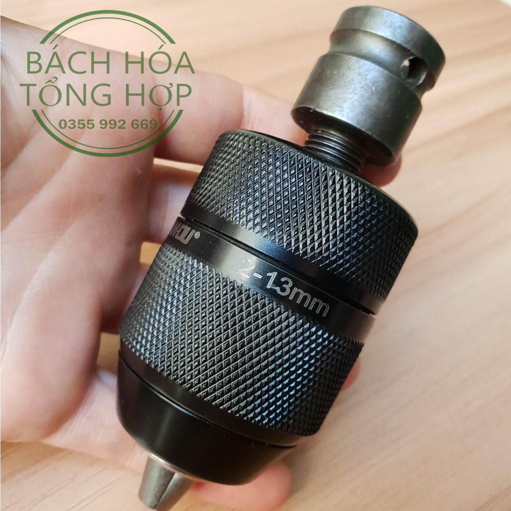 Bộ Chuyển Máy Bulong 1/2 Sang Khoan 13mm AutoLock