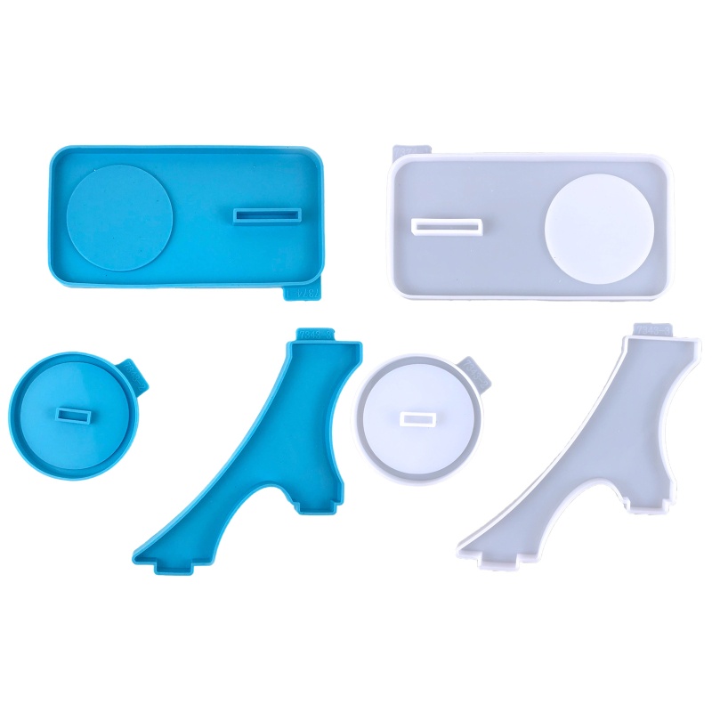 Khuôn Silicon Làm Giá Đỡ Chậu Hoa Bằng Resin Diy