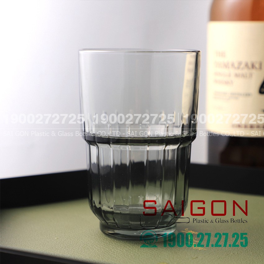 Ly Thủy Tinh Cường Lực LinQ Grey Beverage  266ml | 355ml | 414ml , Tùy Chọn Dung Tích