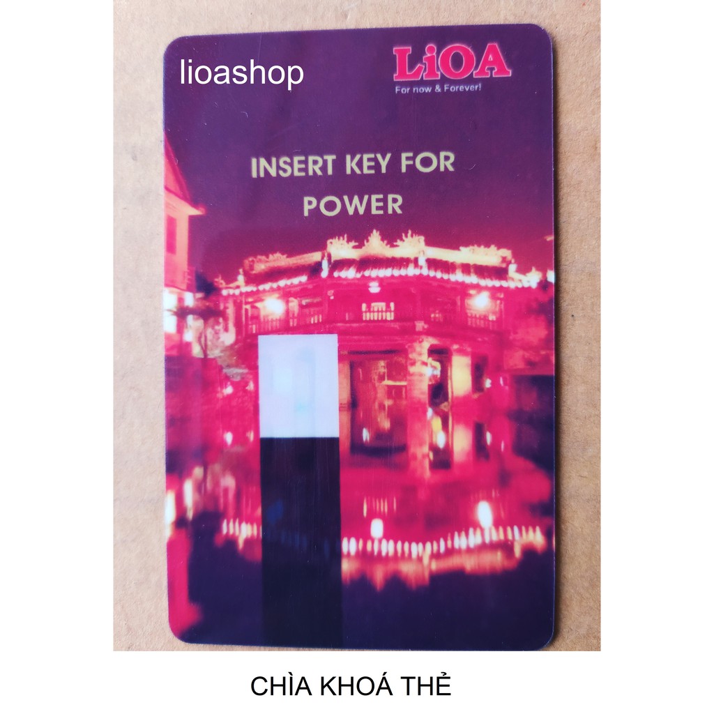 CHÌA KHOÁ VÀ CHÌA KHOÁ THẺ LIOA.