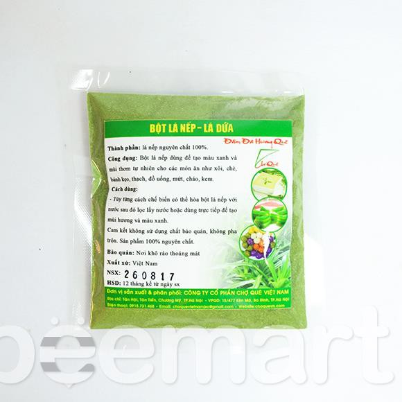 Bột lá nếp- lá dứa 50g