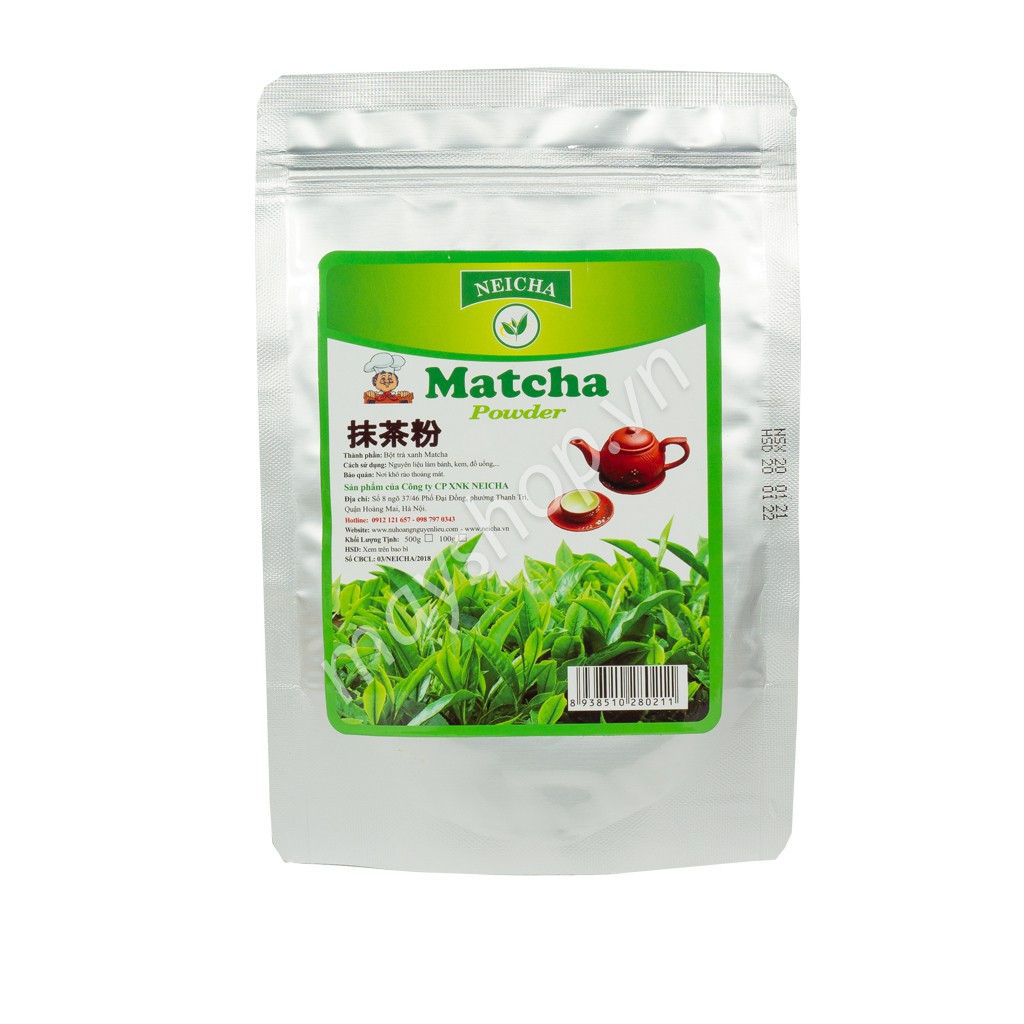 Bột Trà Xạnh Matcha Neicha 500g