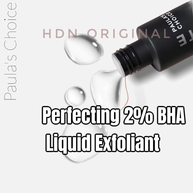 Tẩy tế bào chết hóa học Paula's Choice Skin Perfecting 2% BHA Liquid Exfoliant giảm mụn thâm thu nhỏ lỗ chân lông